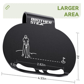 Expanded storage from BROTHER STICK pads allows hanging small items.