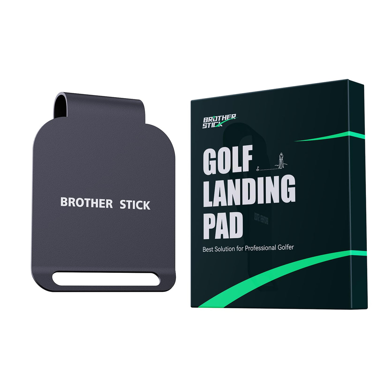 Brother Stick universal clips fit most golf bags for simple installation.