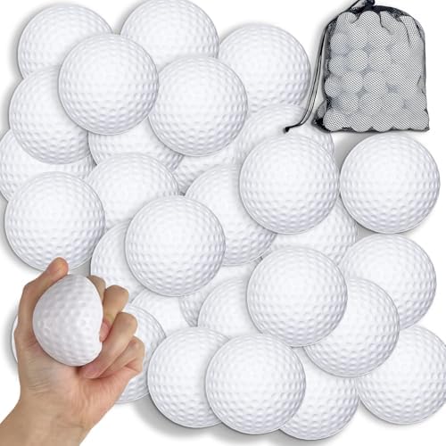 Brownknot 30-pack golf stress balls bulk for easy relief on the go