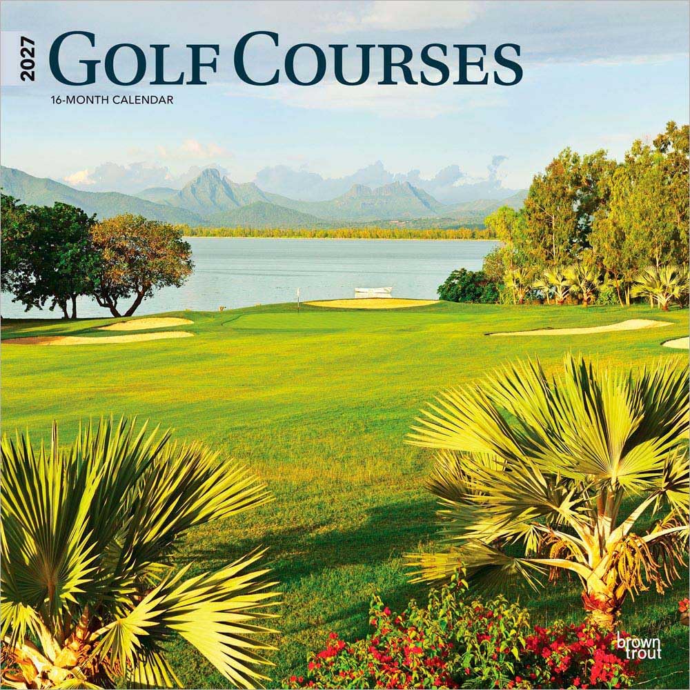 BrownTrout Golf Courses calendar monthly layout for planning tee times.