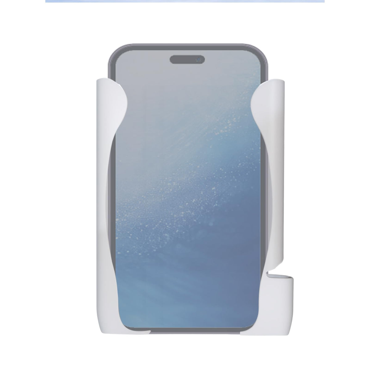 BSET MATEL boat phone holder with strap-on installation for secure marine use.