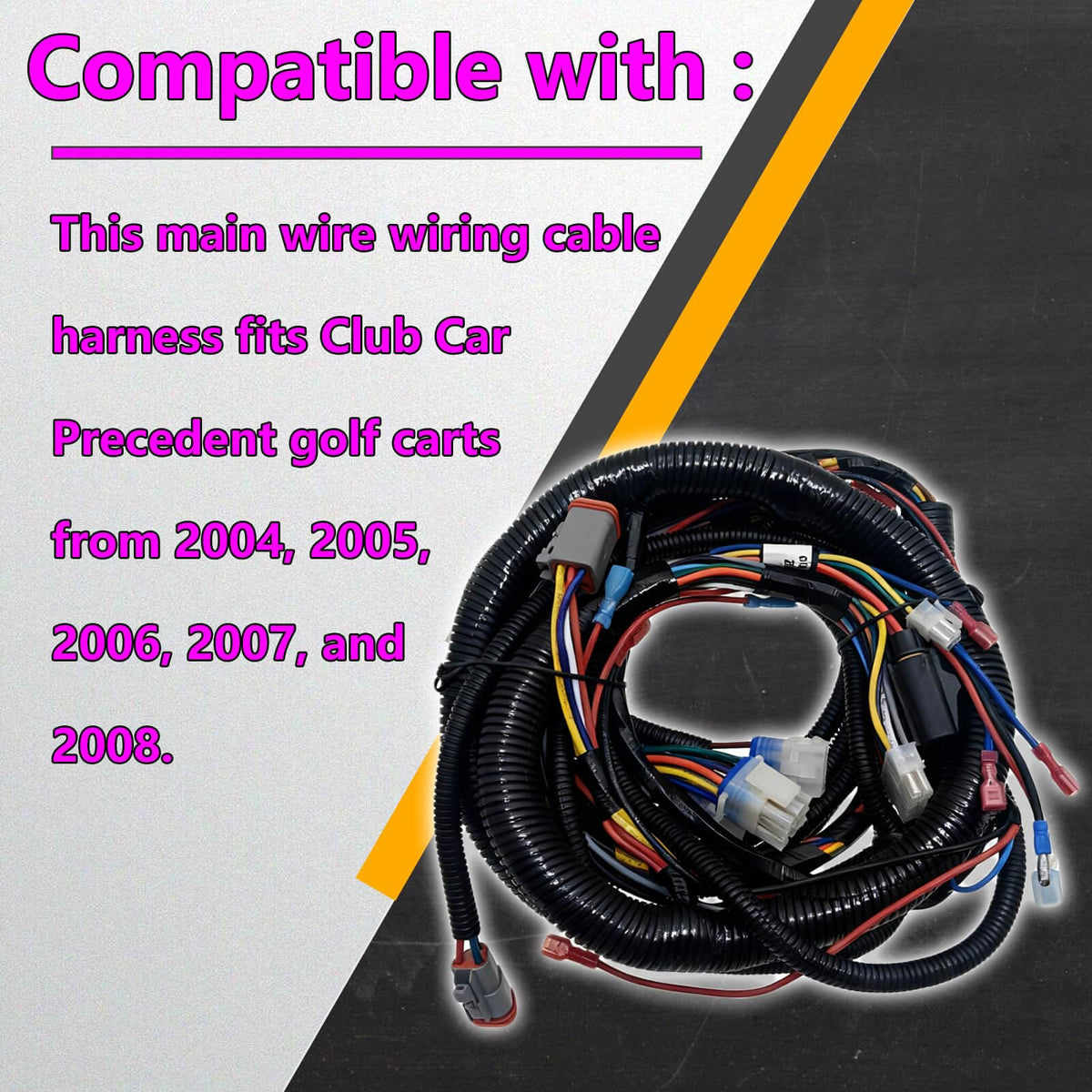 BSNOVT color-coded wiring harness aids quick diagnostics and reliable performance.