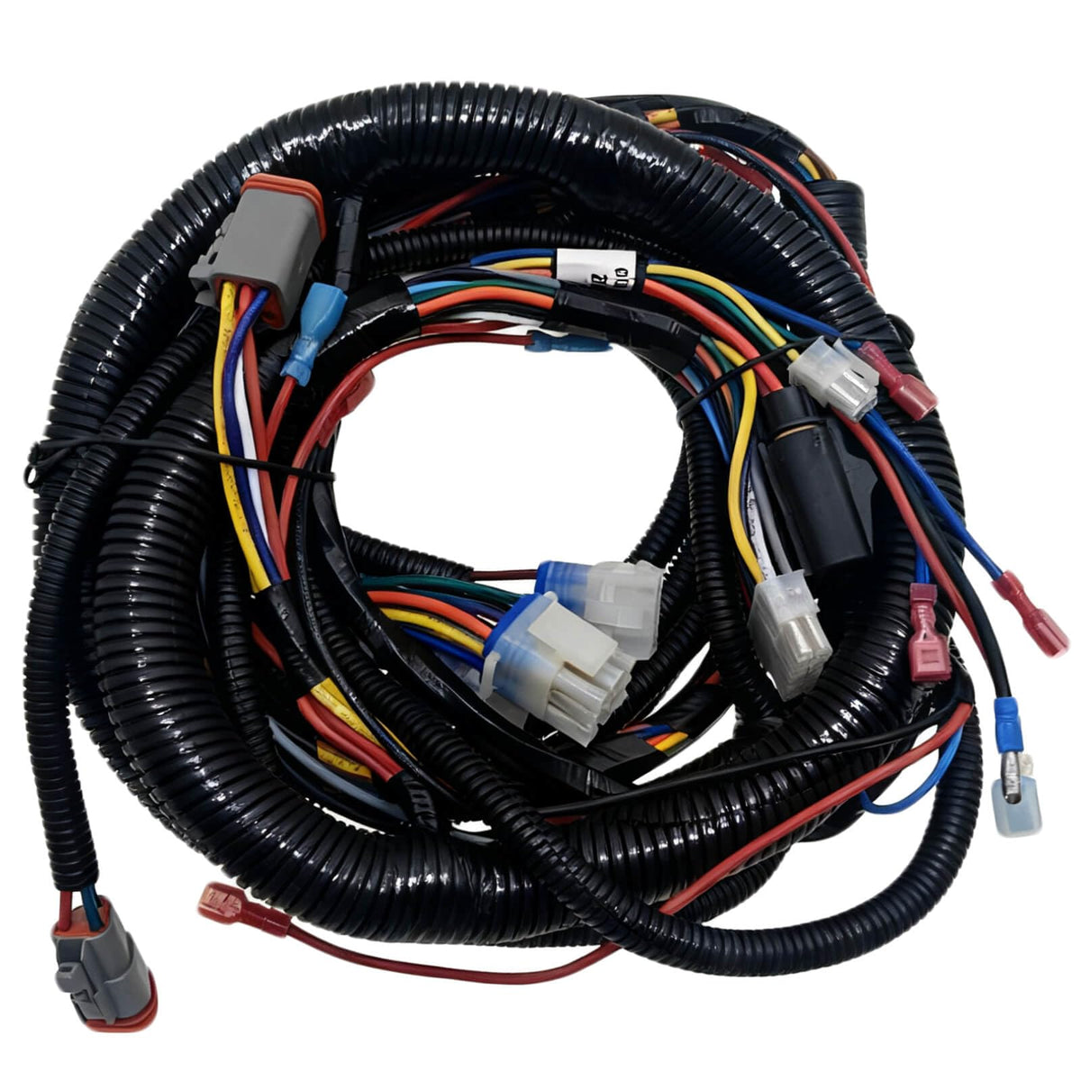 BSNOVT main wire harness for Club Car Precedent, color-coded wires simplify diagnostics.