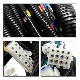 BSNOVT plug-and-play main harness minimizes install effort for Club Car Precedent owners.