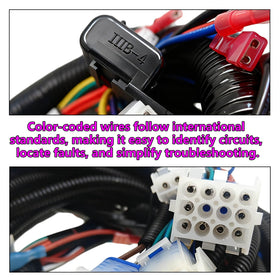 BSNOVT 102585801 harness simplifies wiring checks and future maintenance.