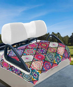 Btiztlla comfortable golf seat cover with premium microfiber for a smooth ride