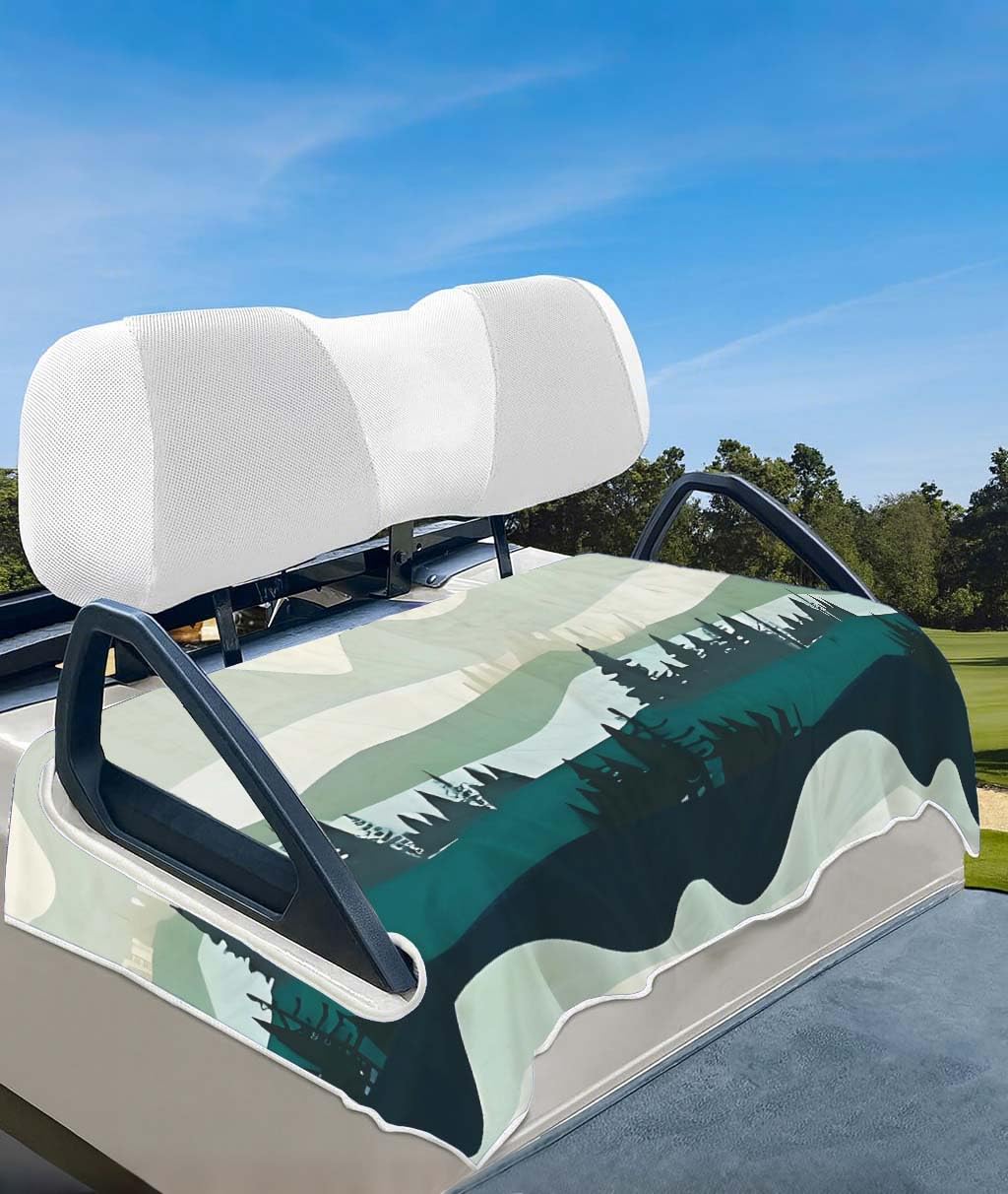 Btiztlla comfortable seat cover for golf carts delivers soft, breathable protection.
