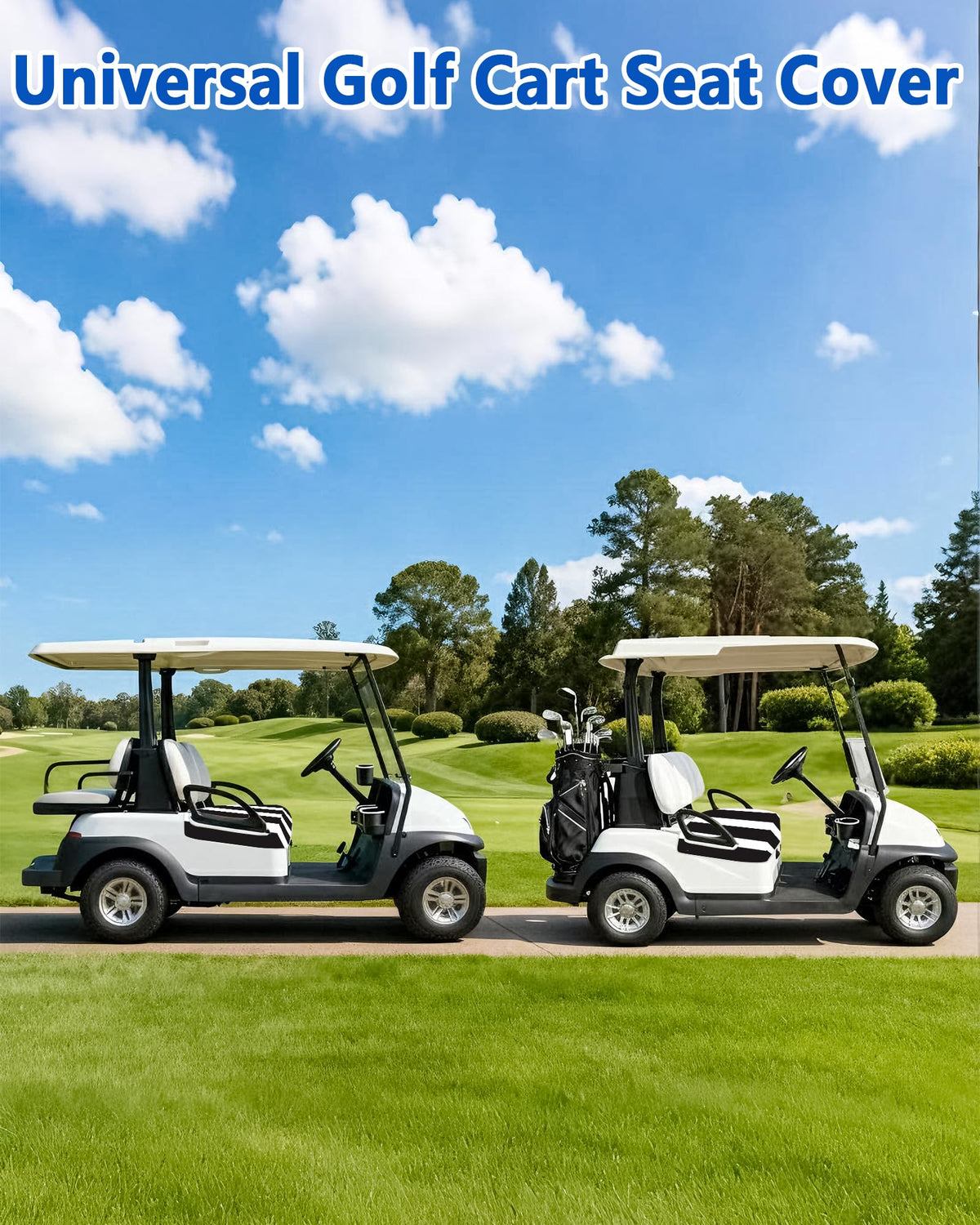 Btiztlla microfiber cover is easy to wash and gift-ready for golfers