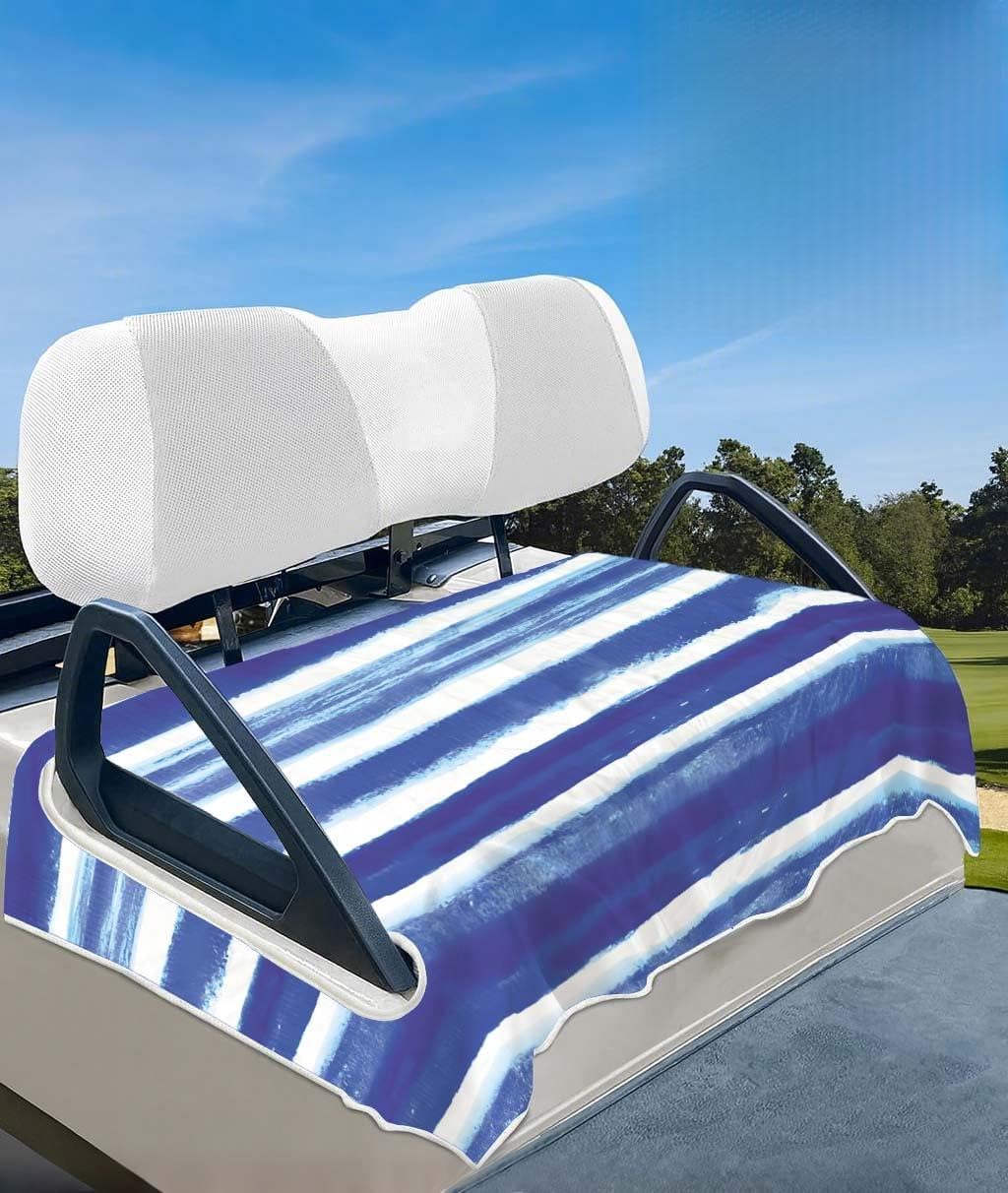 Btiztlla golf cart seat cover microfiber-soft for comfort.