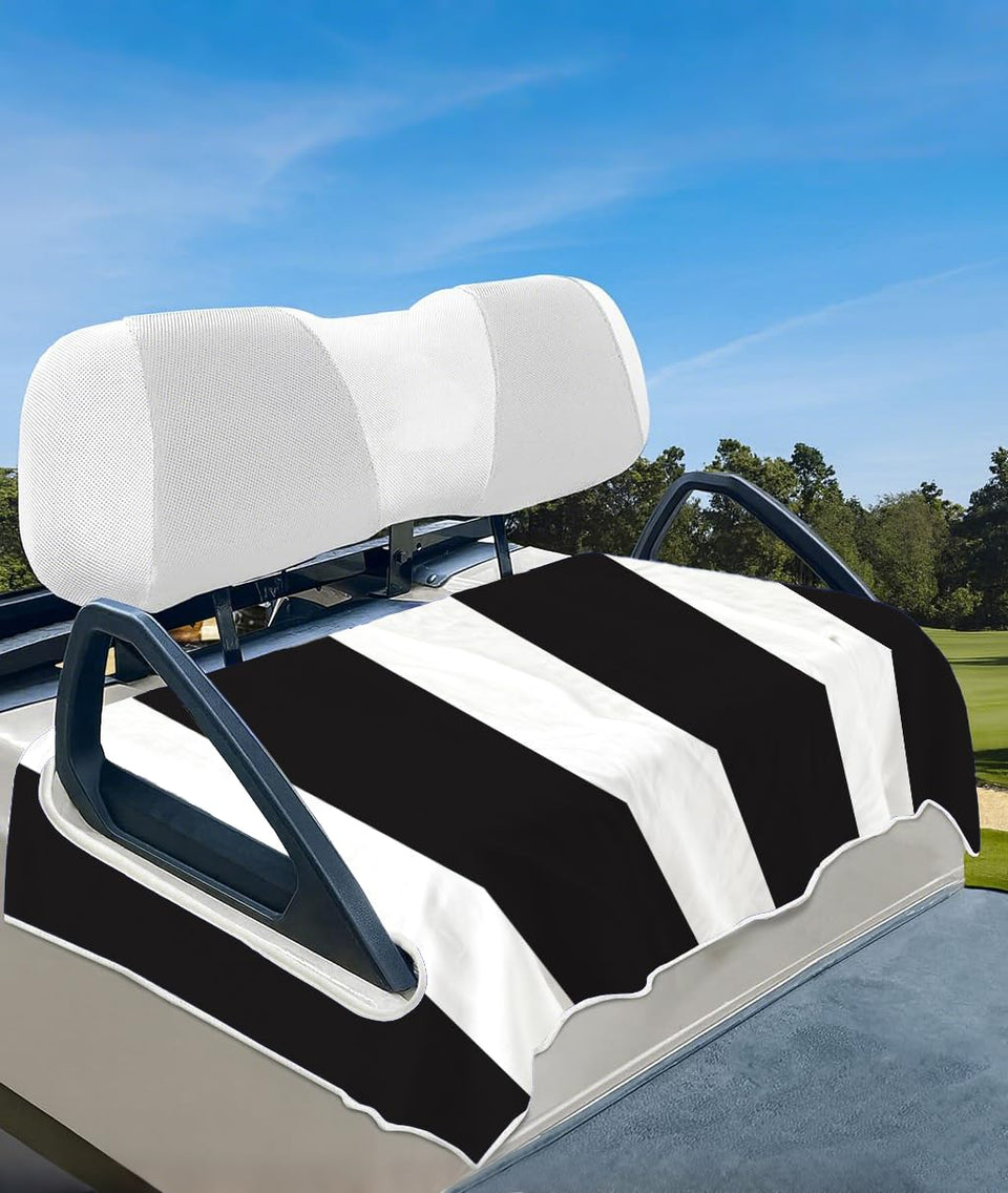 Btiztlla golf cart seat cover in soft microfiber for comfort and breathability