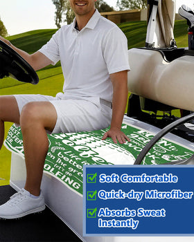 Btiztlla microfiber soft-touch texture provides breathable comfort during hot rounds