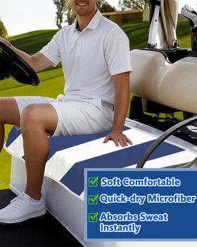Btiztlla soft cart towel enhances cleanup after rounds and stays breathable.