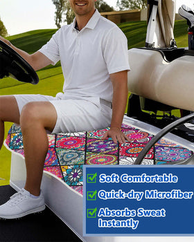 Btiztlla soft cart towel adds comfort and easy maintenance