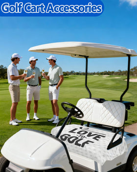 Btiztlla universal fit design with tool-free installation for two-seat carts