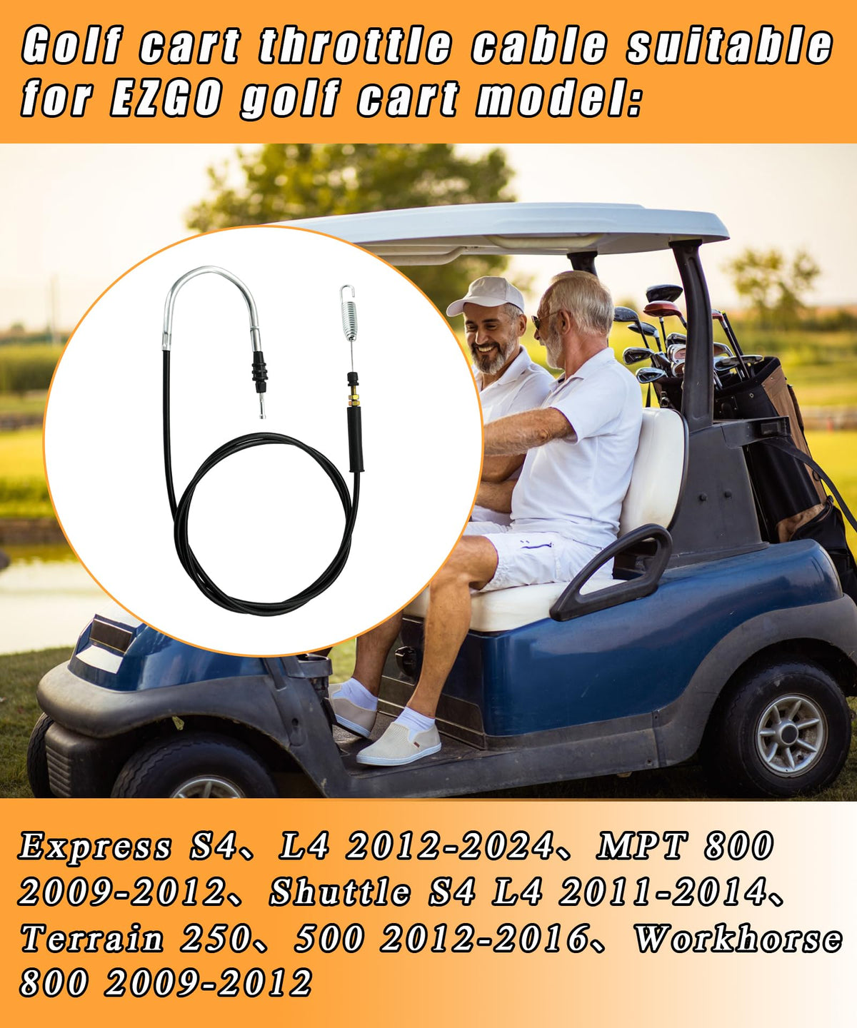 BTROVIA high-quality throttle cable reduces wear and transmission loss
