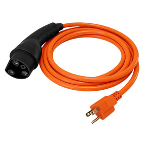 BTUYDTUY EV charger cord with 120V wall plug for reliable charging.