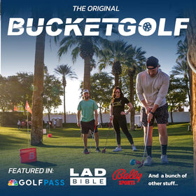 Bucketgolf all in one game packs for gatherings and events