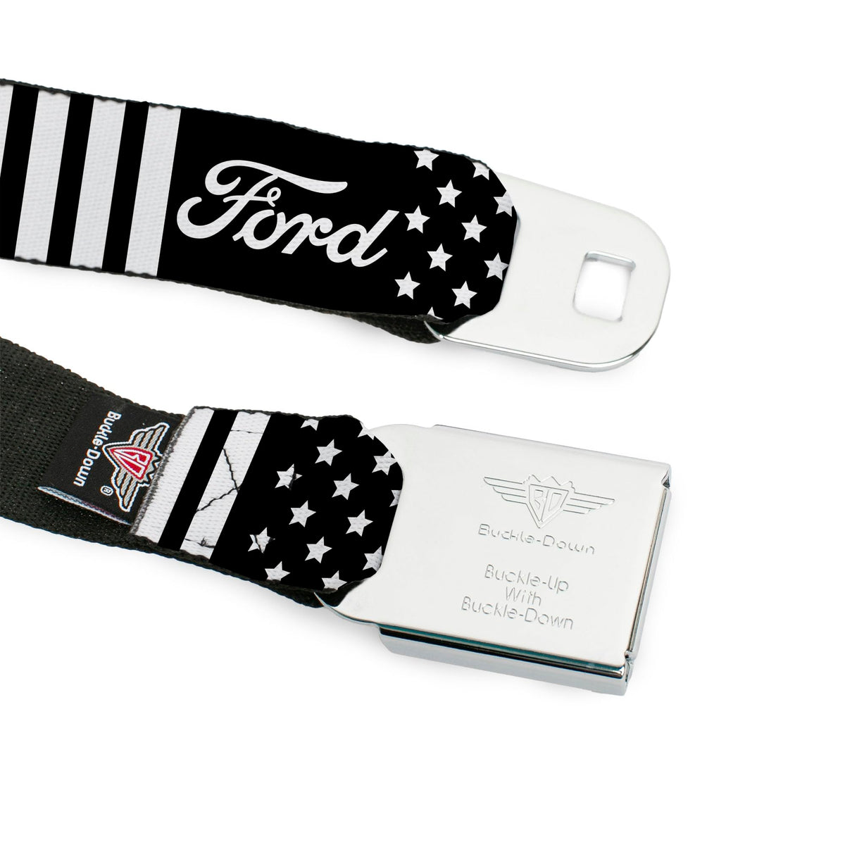 Buckle-Down handcraftsmanship in the USA presented in belt image