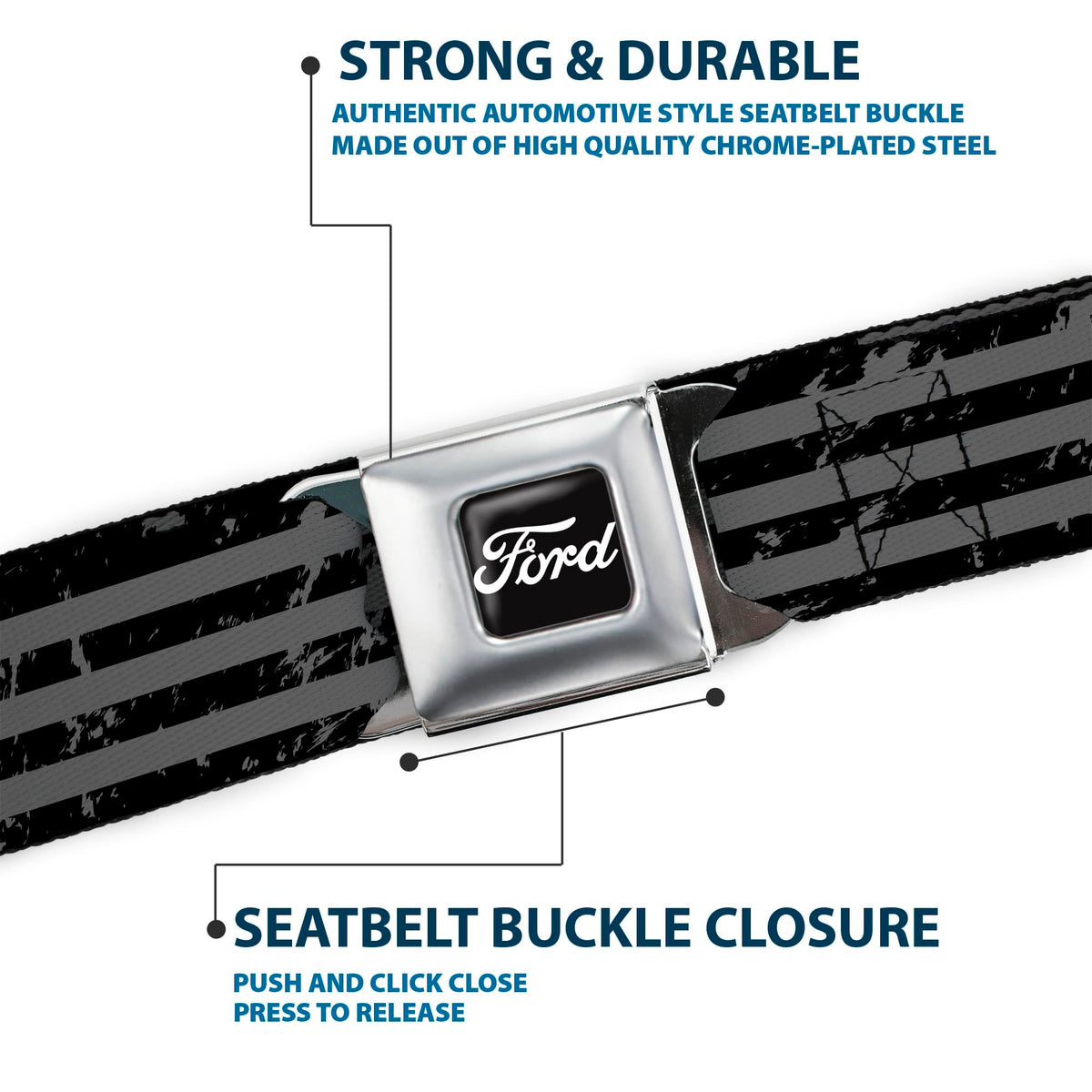 Buckle-Down USA-made assembly shot highlighting craftsmanship