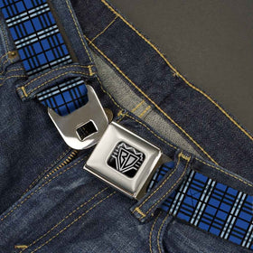 Buckle-Down adjustable belt fits waist 24 to 38 inches for personalized comfort.