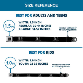 Buckle-Down chrome-plated steel components reflect quality and long-lasting use.