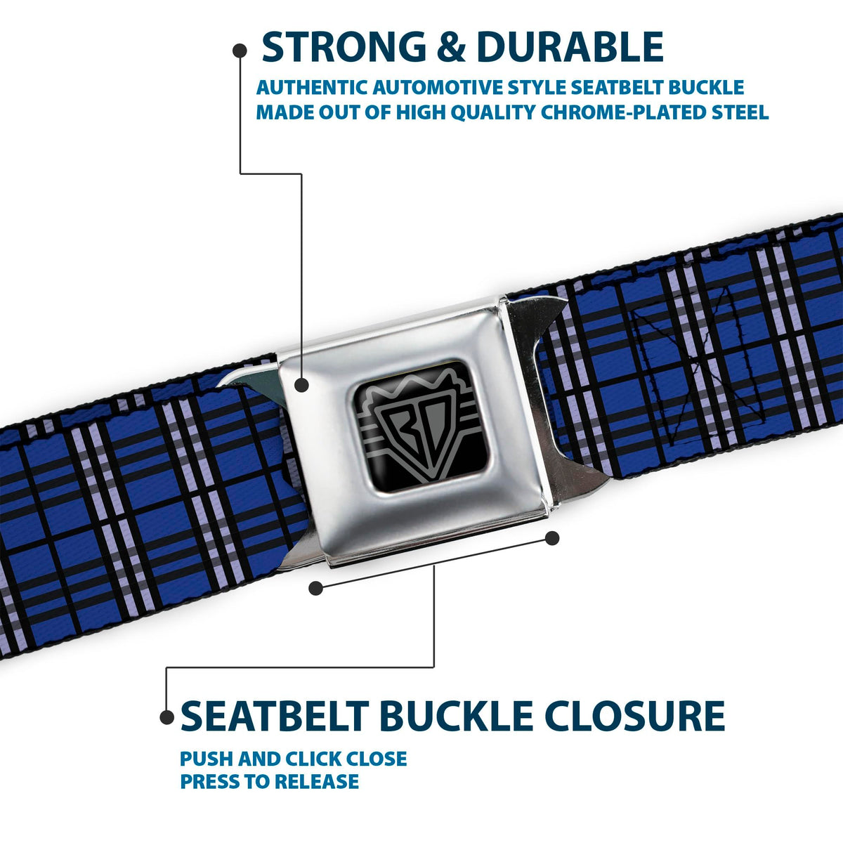 Official Buckle-Down licensed seal confirms authentic design.