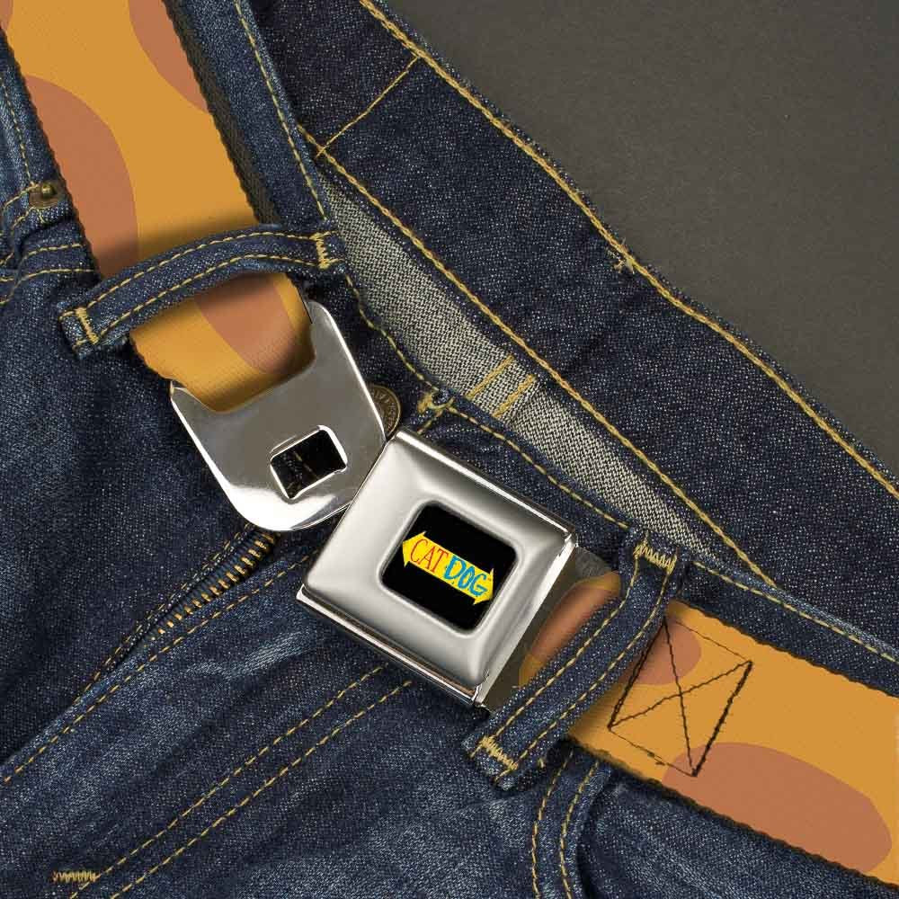 Buckle-Down CatDog Regular seatbelt belt woven webbing detail