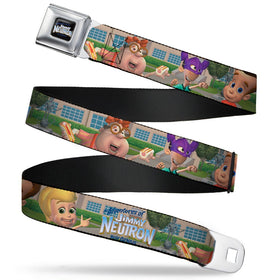 Buckle-Down Jimmy Neutron Regular belt front view for everyday style
