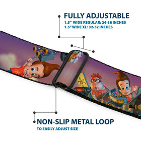Buckle-Down Jimmy Neutron belt packaging suggests gift-ready presentation.