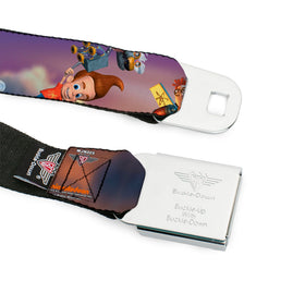 Buckle-Down Jimmy Neutron belt size chart guides fit.