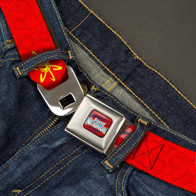 Jimmy Neutron belt strap detail highlights sturdy webbing and easy adjustment