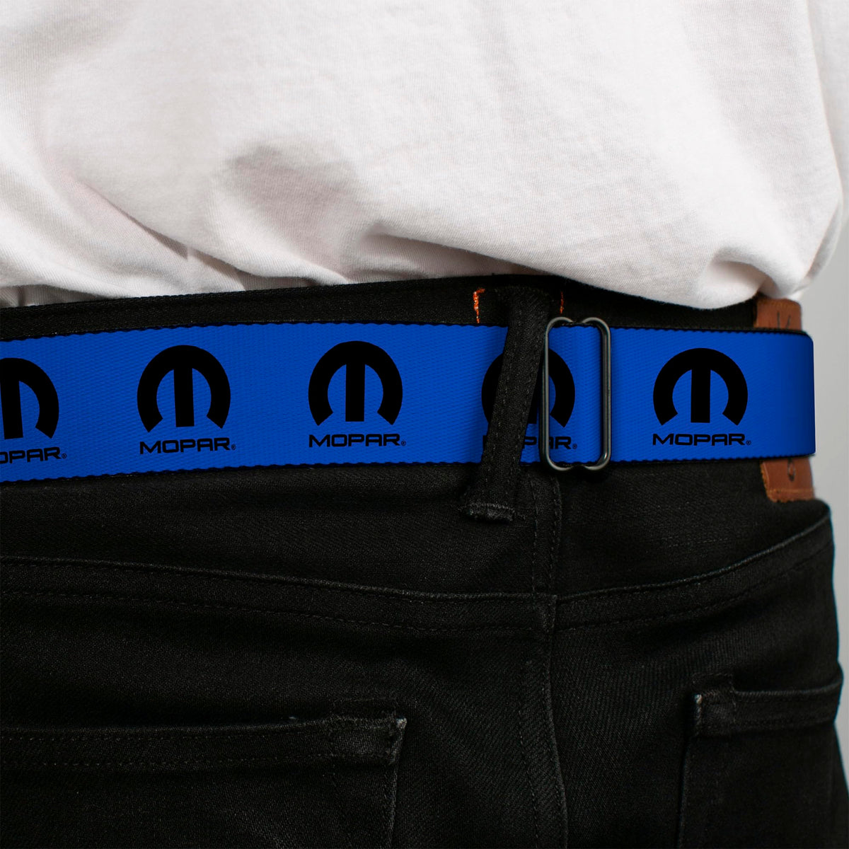 Polyester strap provides comfortable wear and long-lasting color.