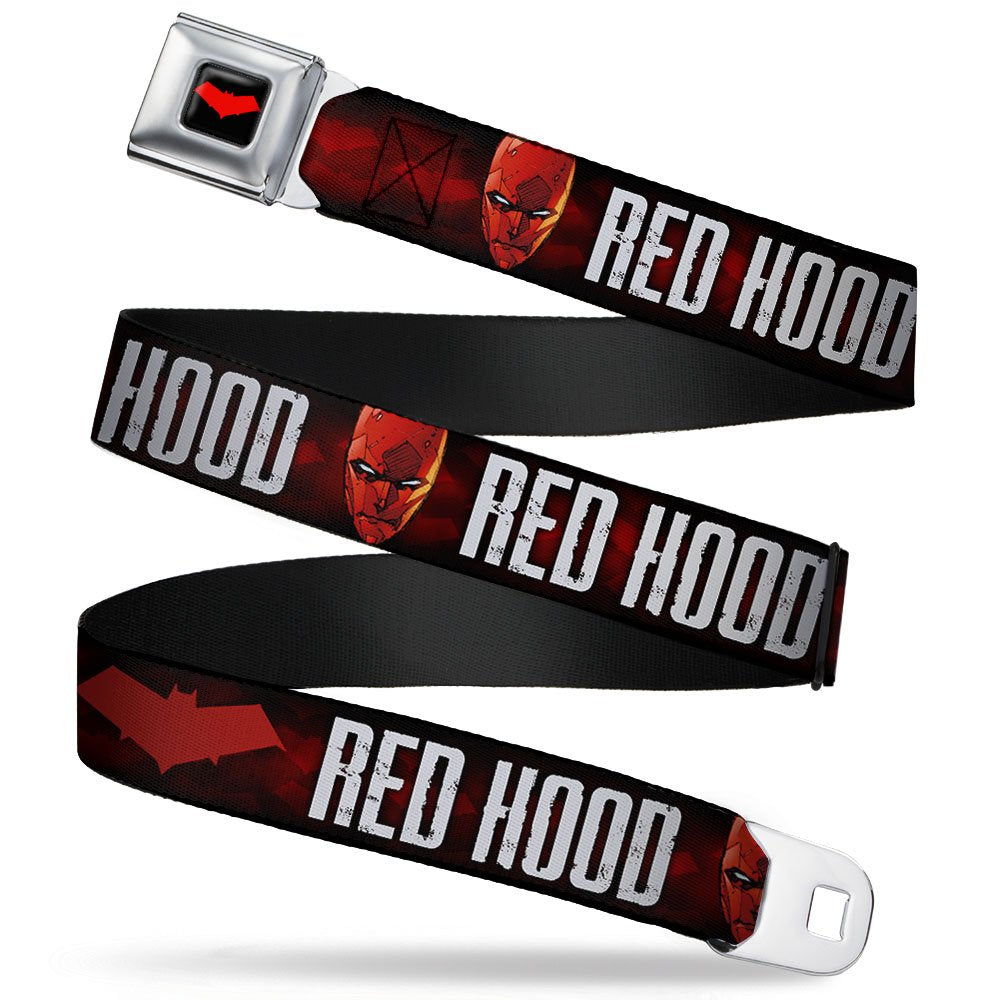 Buckle-Down seatbelt belt with red hood for bold urban style.