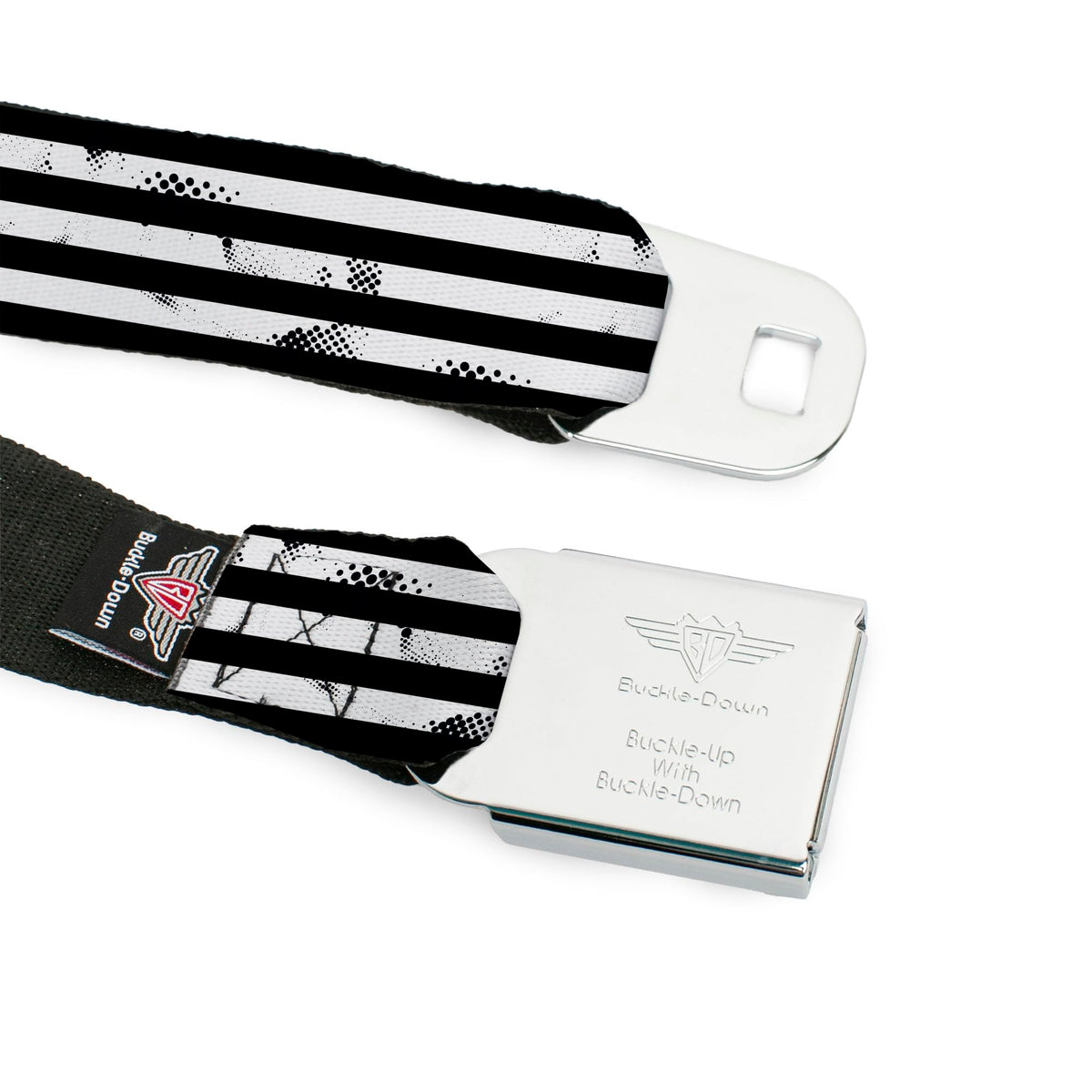Buckle-Down Beetlejuice belt packaging and presentation