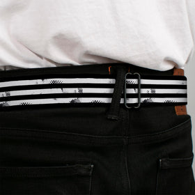 Beetlejuice striping pattern emphasizes iconic character vibe