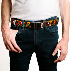 Buckledown web belt shown at 1.5-inch width for versatile fits.