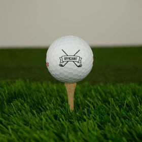 Close-up of glossy surface detail on Wilson Staff Elite golf balls