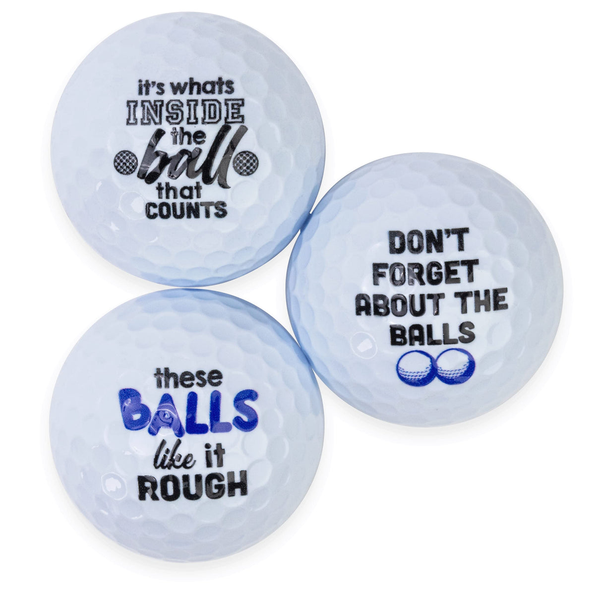 Buffalo Bottle Craft Naughty Balls gift box ready to give as a gag gift