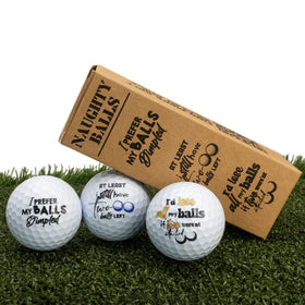 Buffalo BottleCraft prank golf-ball-laughter captures the moment on the course.
