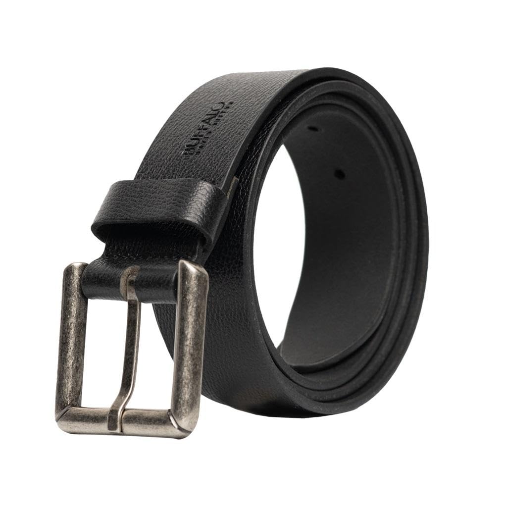 Buffalo David Bitton belt styled with denim for easy casual looks
