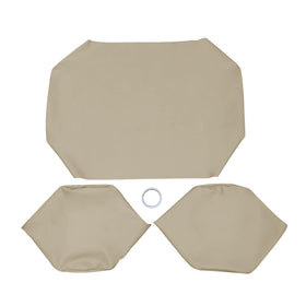 BuliBoao front seat cover for Club Car PRE-2000 DS adds beige protection against wear
