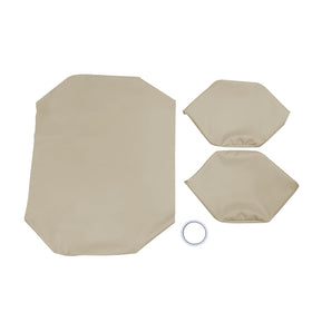 BuliBoao microfiber leather seat cover beige preserves seat condition and easy cleaning