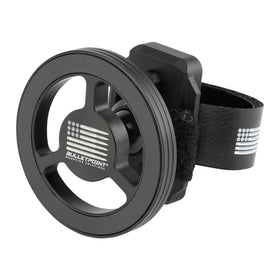 Bulletpoint MagSafe golf cart holder closeup highlighting secure magnetic hold.