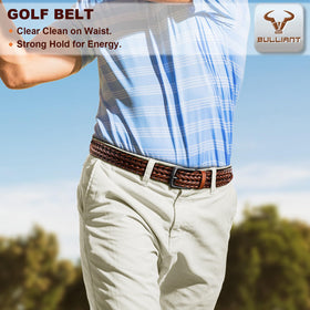 BULLIANT adjustable belt fit locks between holes for personalized comfort