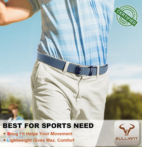 BULLIANT belt 2-pack worn on jeans for casual style.