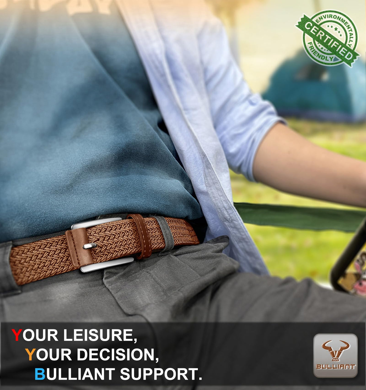 BULLIANT belt built-to-last ideal for travel and daily routines.