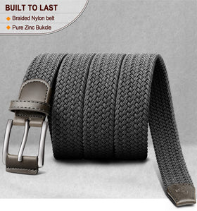 BULLIANT belt features a pure zinc buckle for lasting durability