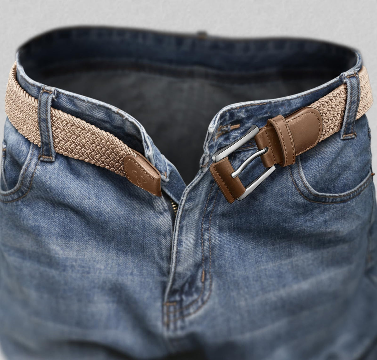 Alternate color option displaying black and beige.