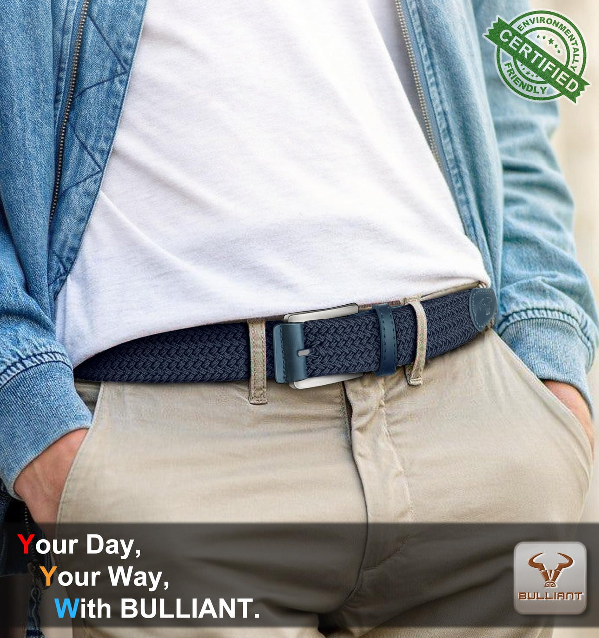 BULLIANT multicolor straps close view for versatile styling