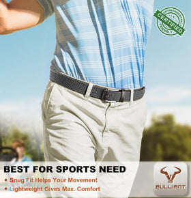 BULLIANT belt no-hole buckle demonstrates clean, modern look